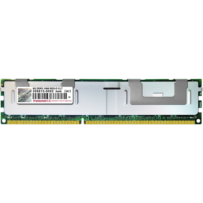 Transcend Information Transcend 8gb Ddr3 1066 Mhz (pc3 8500) Ecc Reg 240pin Dimm 4rank With Thermal Se