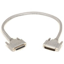 Black Box Rs232 Double Shielded Cable - Molded Hood, Db25 Male/female, 25-conductor, 2-ft.