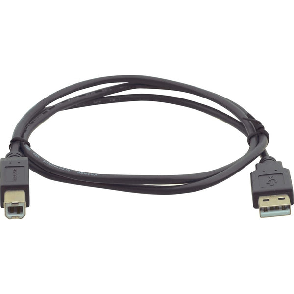 Kramer Electronics Kramers C-usb/ab Is A High-speed Usb 2.0 Type-a Male To Type-b Male Cable Used T