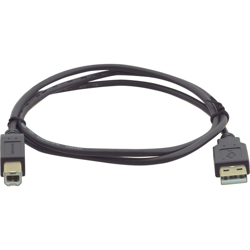 Kramer Electronics Kramers C-usb/ab Is A High-speed Usb 2.0 Type-a Male To Type-b Male Cable Used T