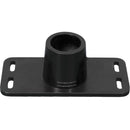 Hat Design Works Flush Plate Mount Black