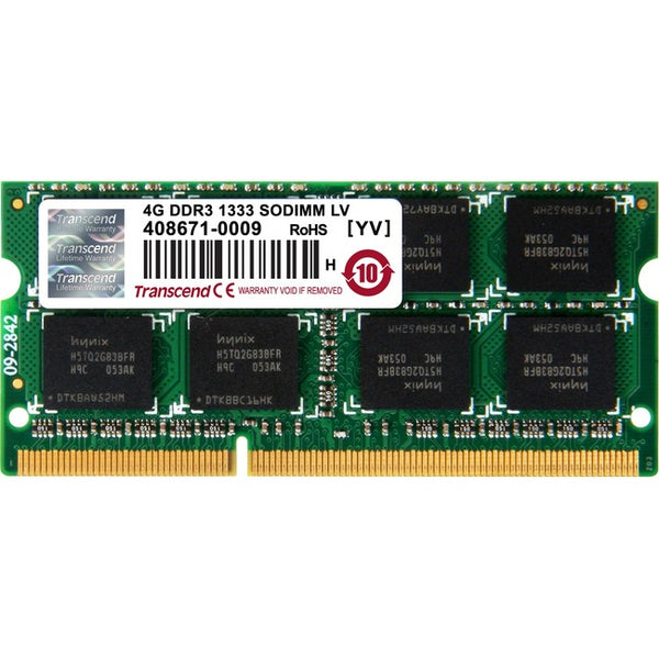 Transcend Information 4gb Ddr3l 1333 So-dimm Cl9 2rx8