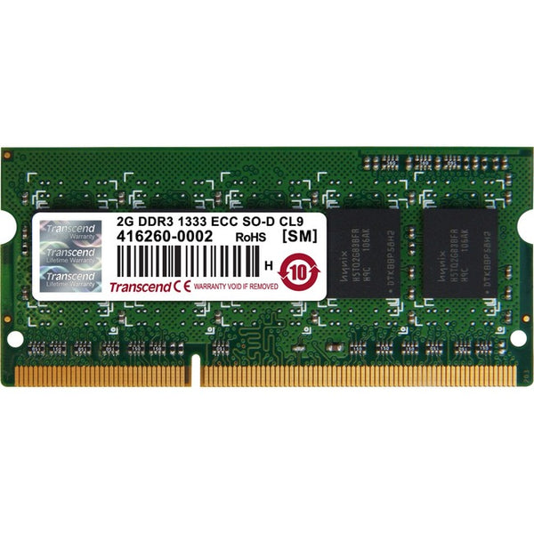 Transcend Information 2gb Ddr3 1333 Ecc-so-dimm 1rx8