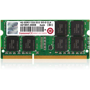 Transcend Information 4gb Ddr3 1333 Ecc-so-dimm 2rx8