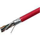 Weltron 1000ft Red Cat6 550mhz Solid Ftp Cable C