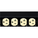 Eaton Basic Pdu, 0u, L14-30p Input, 5.76 Kw, 120/240v, 24a, 10 Ft Cord, (8) 5-20