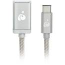 Iogear Charge & Sync Usb-c To Usb Type-a Adapter - Silver