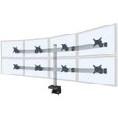 Hat Design Works Supports Four Monitors Up To 24in And 30 Lbs Each. Front-access Mounting, Adjust