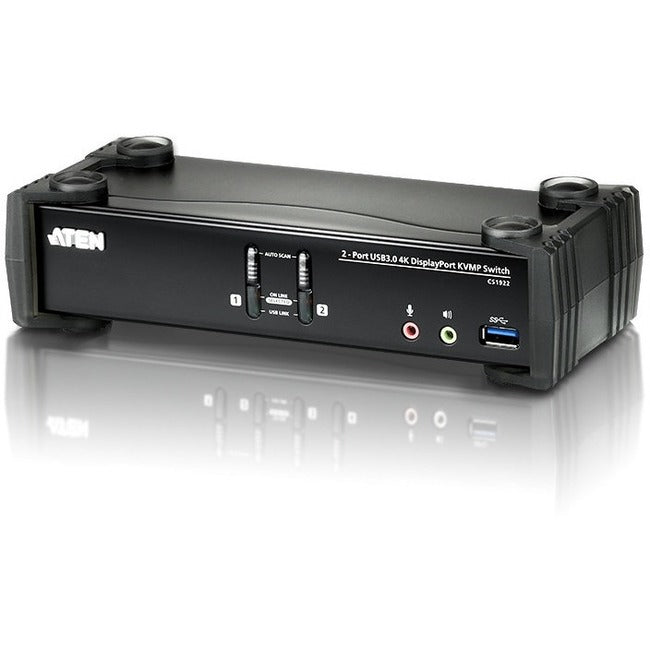 Aten 2-port Usb3.0 4k Displayport Kvmp Switch