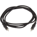 Monoprice, Inc. Stereo Plug/plug M/m Cable - Black 6ft