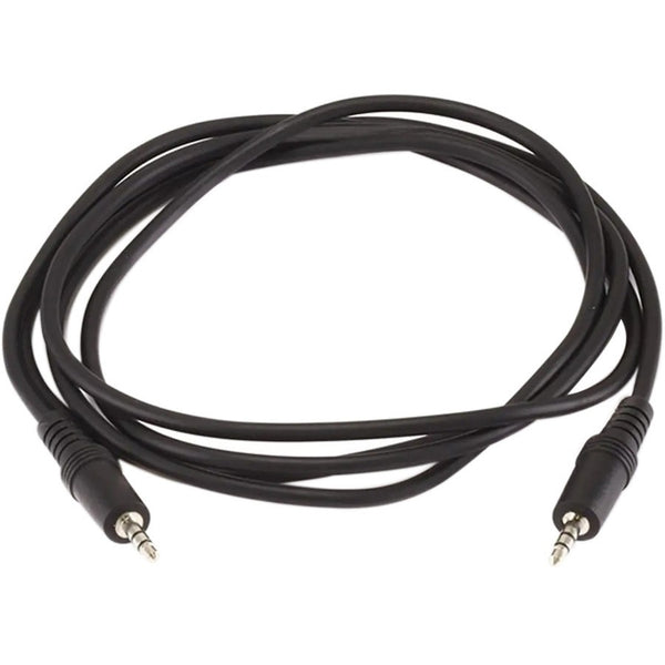 Monoprice, Inc. Stereo Plug/plug M/m Cable - Black 6ft