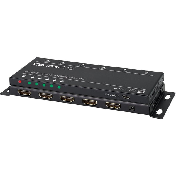 Kanexpro Ultraslim 4k Hdmi 1x4 Splitter W/ 4:4:4 Color Space & 18g