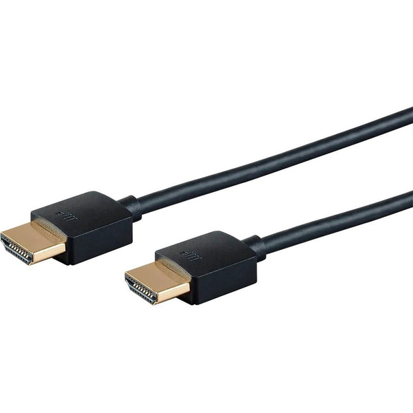 Monoprice, Inc. Certified Premium Ultra Slim High Speed Hdmi Cable_ Hdr_ 36awg_ 1ft_ Black