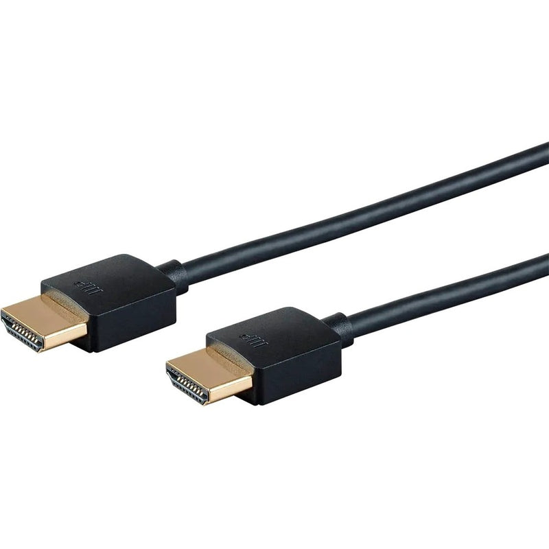 Monoprice, Inc. Certified Premium Ultra Slim High Speed Hdmi Cable_ Hdr_ 36awg_ 1ft_ Black