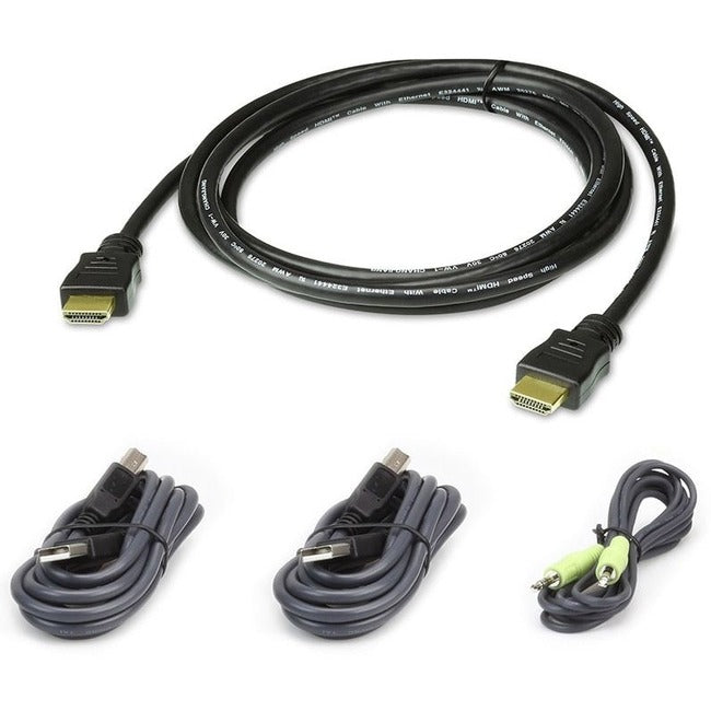 Aten 6ft. Single Display Hdmi Secure Kvm Cable Kit