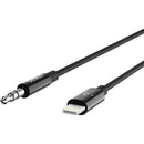 Belkin International Inc 3.5 Mm Audio Cable With Lightning Connector 3 Feet (black)