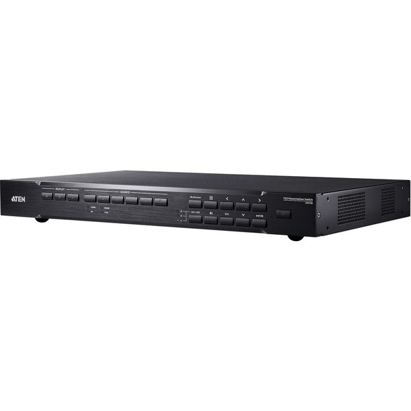 Aten 7 X 3 Seamless Presentation Matrix Switch With Streaming