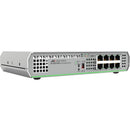 Allied Telesis Inc. 8 Port 10/100/1000tx Unmanaged Switch With External Power Supply Us Power Adapte
