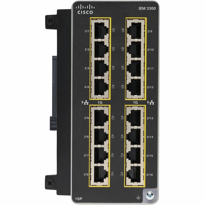 Cisco Systems Catalyst Ie3300 With 16 Ge Poe/poe+ Copper, Expansion Module