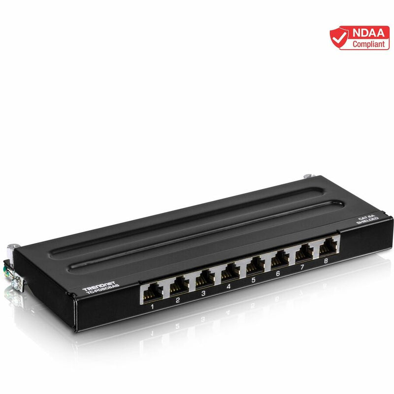 Trendnet Inc 8-port Cat6a Shielded Wall