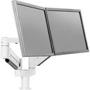 Hat Design Works Dual 7000 Monitor Arms With Flexmount To Clamp, Grommet, Bolt Thru Or Side Bolt