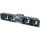Middle Atlantic Products Fan Panel, 100 Cfm, 27db,cooling Panel With Thermostatic Control; 100 Cfm At 27