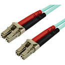 Startech Om3 Lc To Lc Multimode Duplex Fiber Optic Patch Cable Has 50/125 Micron Fiber An