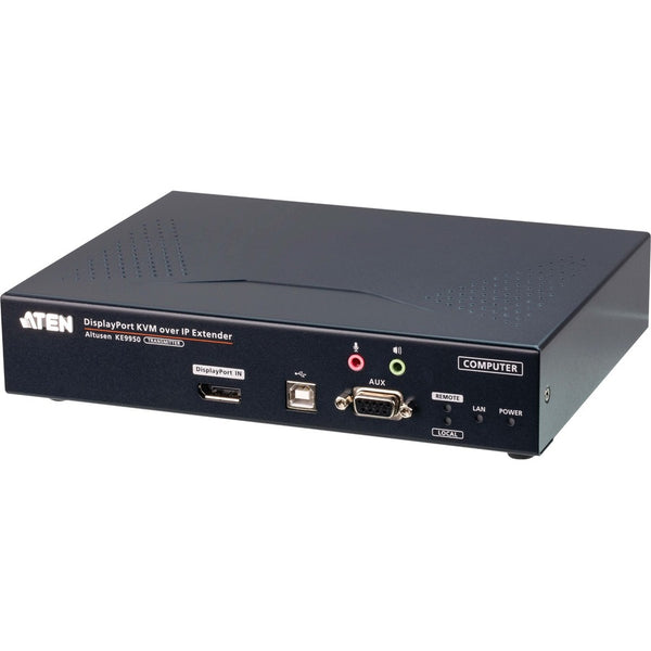 Aten 4k Displayport Single Display Kvm Over Ip Transmitter