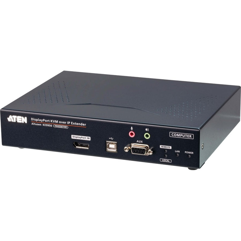 Aten 4k Displayport Single Display Kvm Over Ip Transmitter