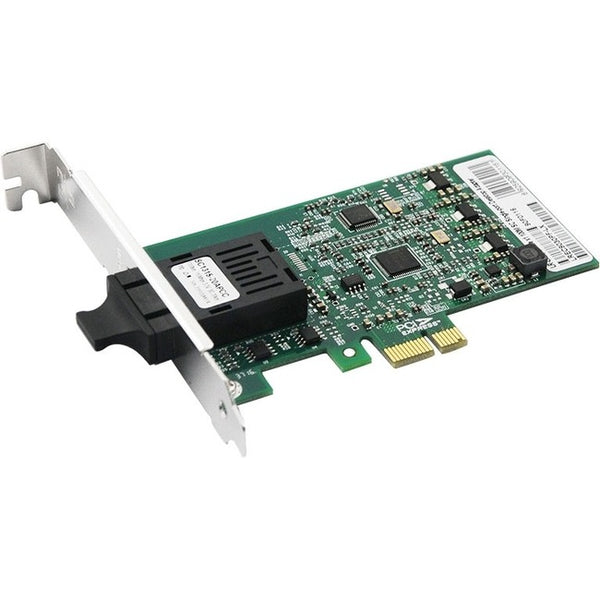 Axiom 100mbs Single Port Sc 2km Mmf Pcie X1 Nic Card - Pcie1scfx12km-ax - Axiom