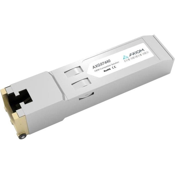 Axiom Transceiver - Sfp+ - 10gbps - 10 Gigabit Ethernet - Wired - 30m - Rj-45 - Limite