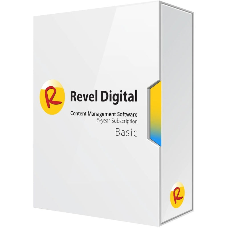 Viewsonic Revel Digital Cms, Basic Subscription Plan License Key For 60 Months (