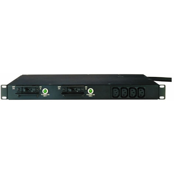 Eaton Basic Rack Pdu, 1u, Hardwired Input, 3.33 Kw Max, 110-125v, 208-240v, 24a,