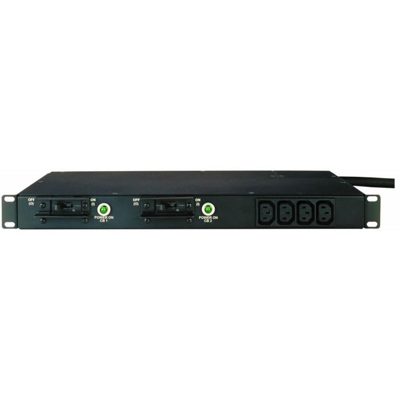Eaton Basic Rack Pdu, 1u, Hardwired Input, 3.33 Kw Max, 110-125v, 208-240v, 24a,