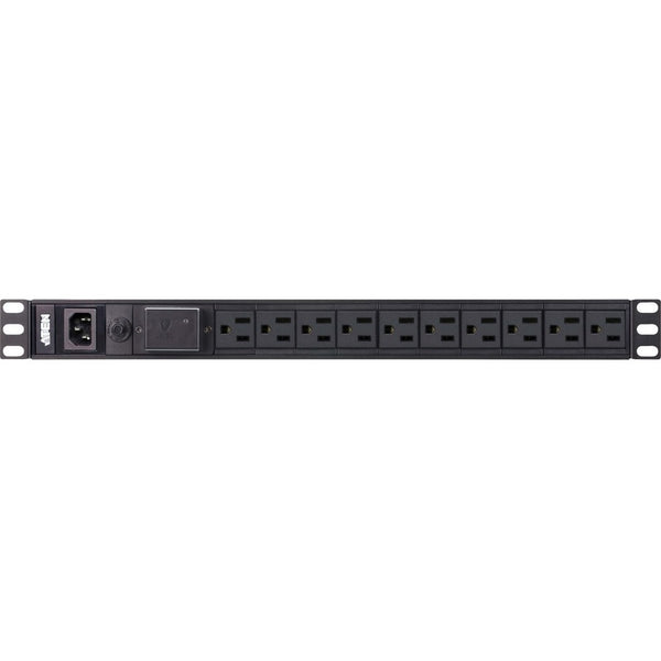 Aten 10 Outlets 15a Basic Pdu W/ Surge Protection