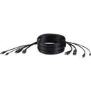 Belkin International Inc Secure Kvm Cable - Hdmi,displayport,usb,3.5 Mm Audio Left Connector - Male Left