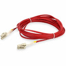 Add-on 2m Lc M/m Red Om3 Fiber Patch Cbl