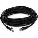 Add-on Addon 15ft Black Cat 6 Pvc Ethernet Cable Snagless Bubble Boot Rj-45 M/m