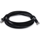 Add-on Addon 5ft Black Cat 5e Pvc Ethernet Cable Snagless Bubble Boot Rj-45 M/m