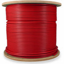 Add-on Addon 1000ft Red Cat6a Stp Plenum Snagless Copper Patch Cable