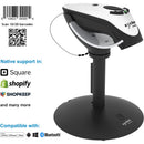 Socket Mobile, Inc. Durascan D740, Performance Barcode Reader, White & Charging Stand