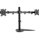 Amer Networks Articulating Dual Monitor Stand 90 Tilt 180 Swivel 360 Rotation Height Adjustmen