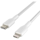 Belkin International Inc Boostcharge Braided Usb-c To Lightning Cable (1m / 3.3ft, White)