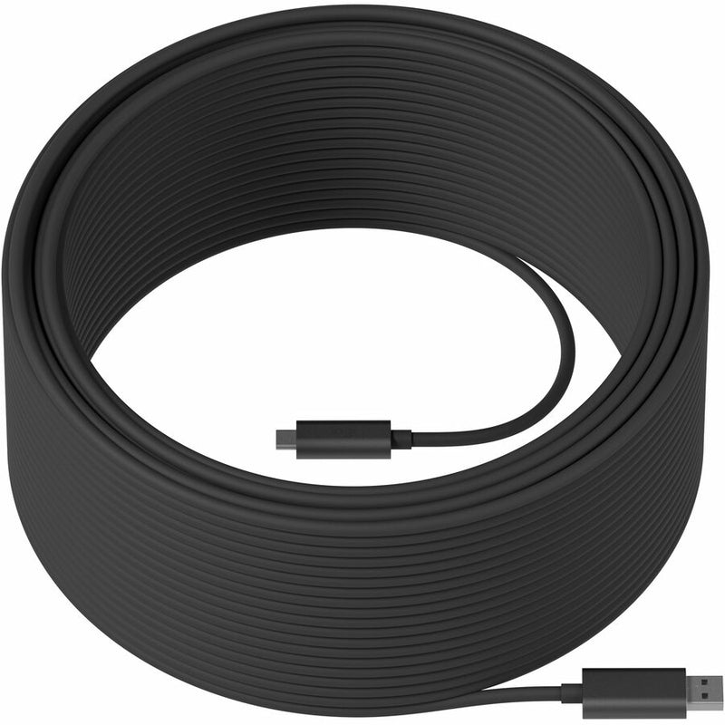 Logitech Usb 3.2 Gen 2 Active Optical - Usb Type A Left Connector - Male Left Gender - Us