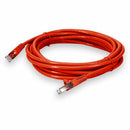 Add-on 50ft Orange Cat 6 Shielded Pvc Ethernet Cable Snagless Easy Clear Boot Rj-45 M/m