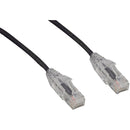 Enet Solutions, Inc. Enet Cat6 Black 8 Foot Clear Boot 28awg Slim Jacket (utp) High-quality Network P