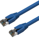 Axiom 5ft Cat8 Shielded Cable (blue)