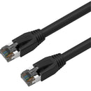 Axiom 1ft Cat8 Shielded Cable (black)