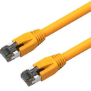 Axiom 35ft Cat8 Shielded Cable Yellow