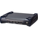 Aten Usb Single Link Dvi-i Dual Display Kvm Over Ip Receiver With Audio & Serial